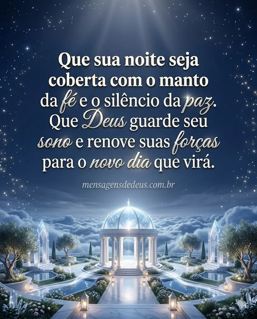 Boa noite com fé