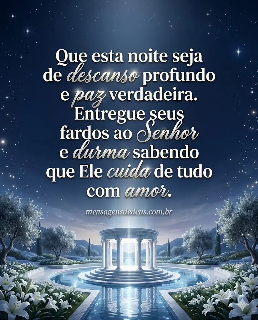 Boa noite bons sonhos