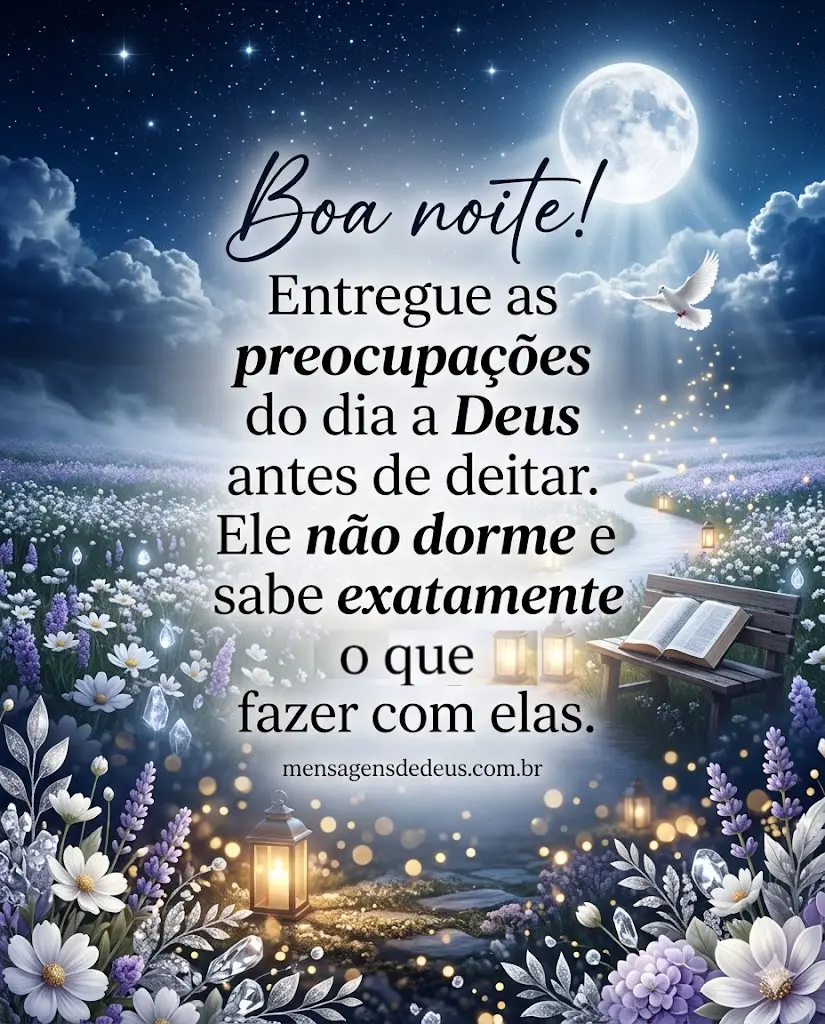 Uma boa noite sem preocupações