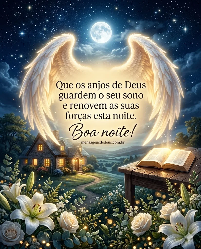 Boa noite com forças renovadas.