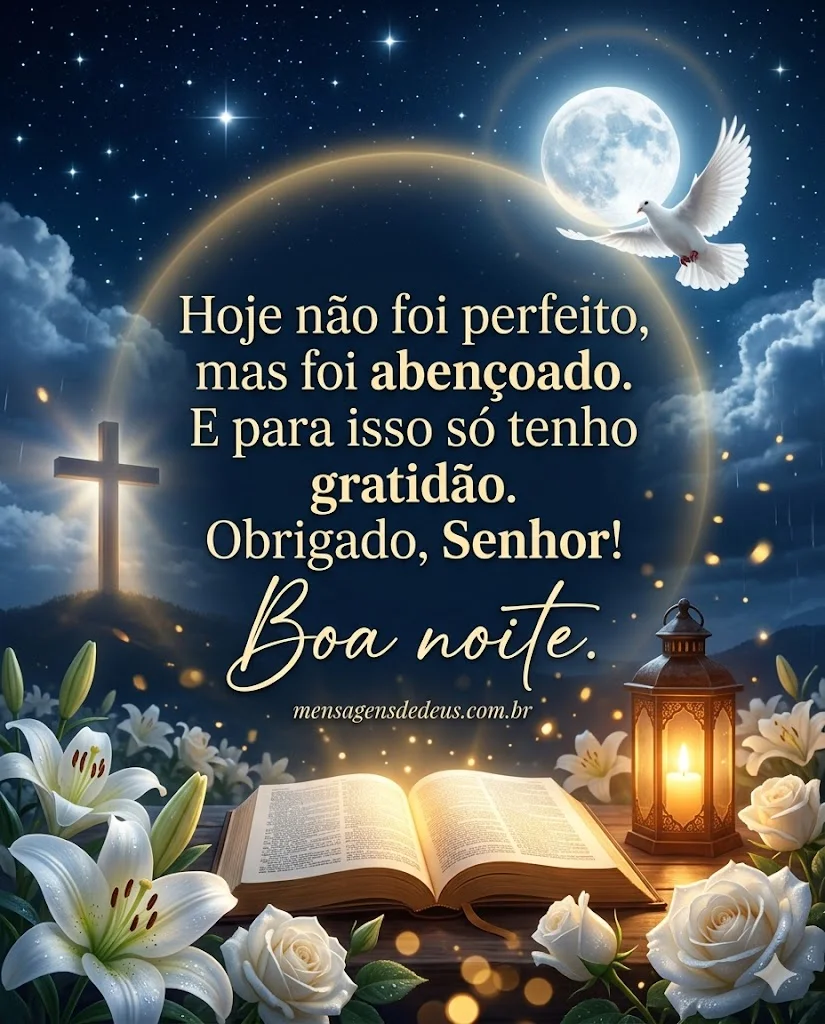 Dia abençoado! Gratidão!