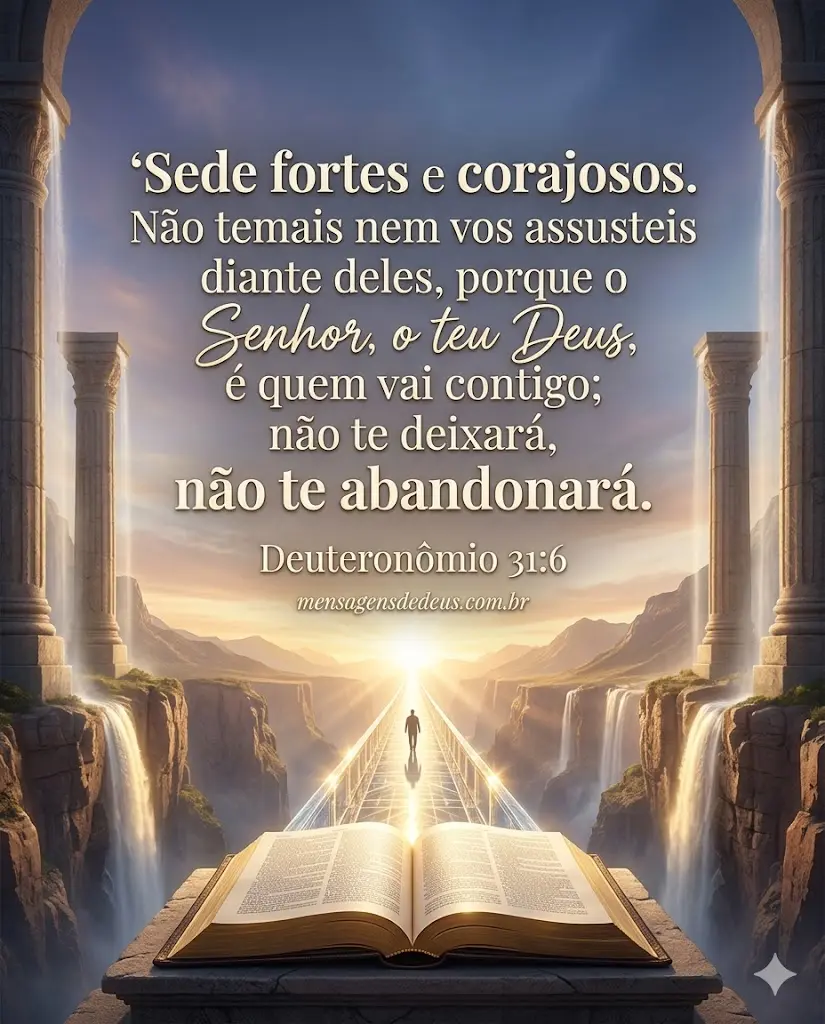 Frase Bíblica 1 Coríntios 13:13 - Agora, pois, permanecem a fé, a esperança e o amor.