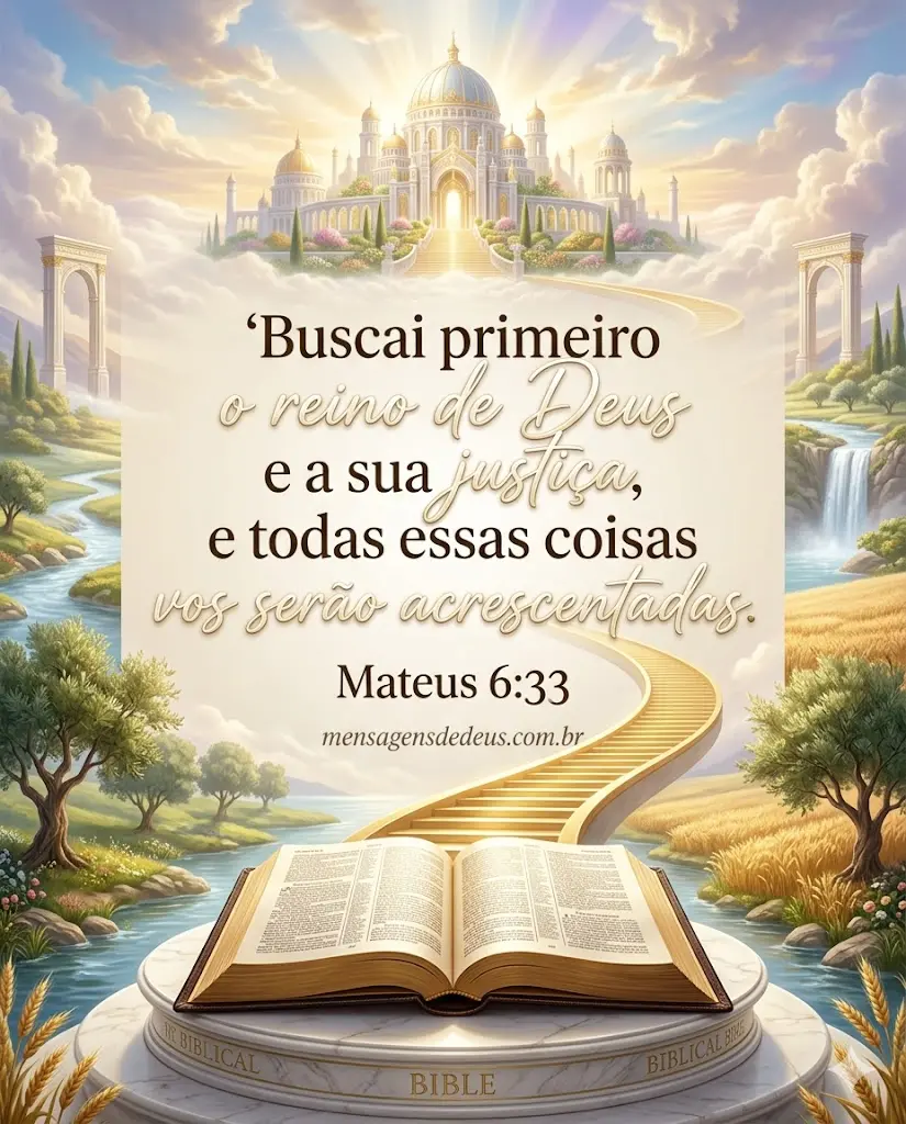 Frase Bíblica Josué 1:9 - Não to mandei eu? Esforça-te, e tem bom ânimo; o Senhor teu Deus é contigo.