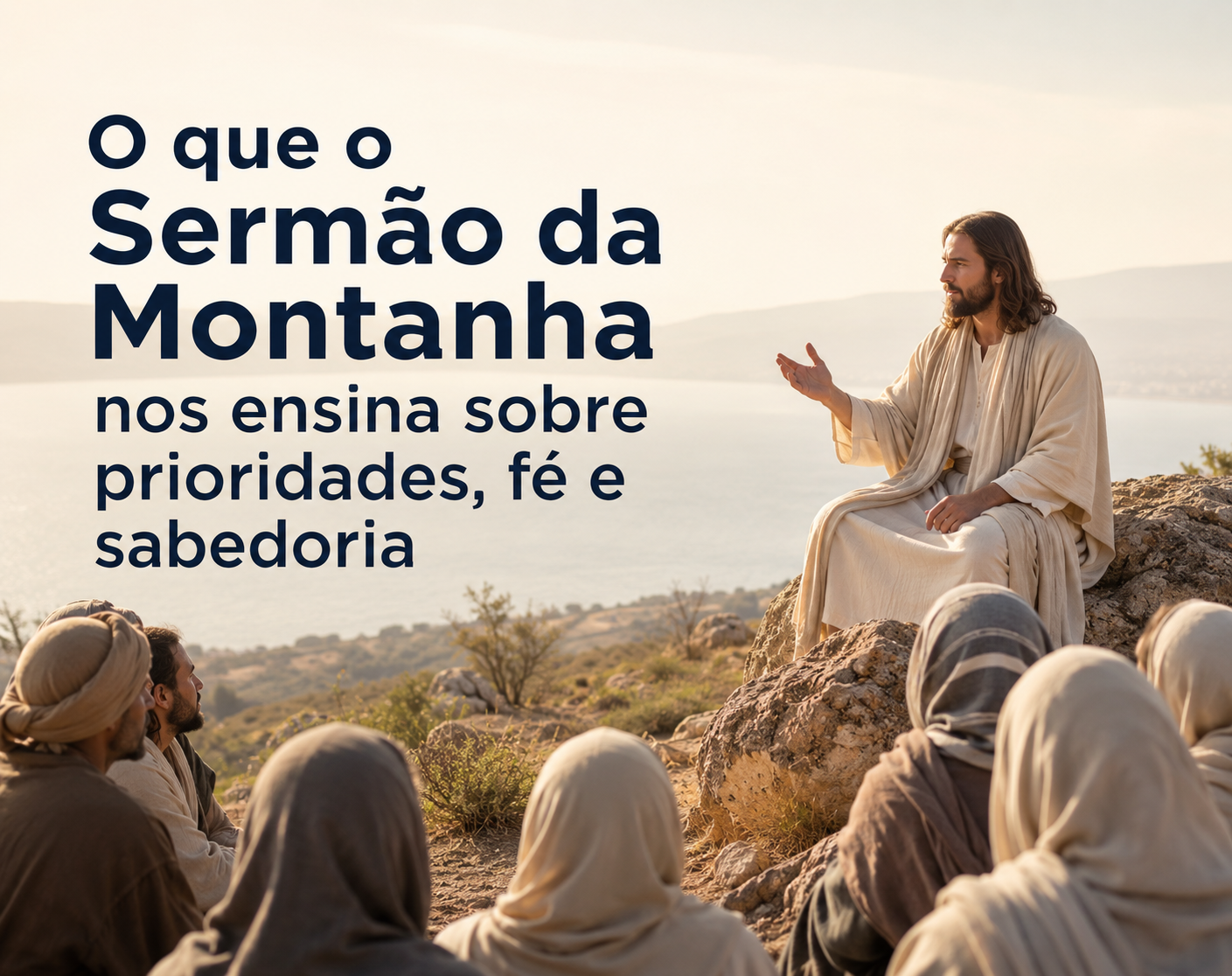 O que o Sermão da Montanha nos ensina sobre prioridades, fé e sabedoria